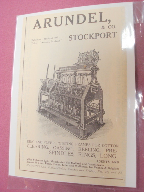 1924 Ad Arundel, &amp; Co. Stockport, England UK - $7.99