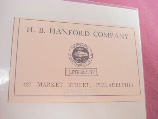 1924 Ad H. B. Hanford Company, Philadelphia, Pa. - $7.99