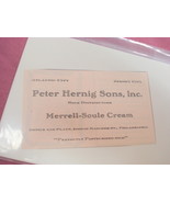1924 Ad Merrell-Soule Cream Perfectly Pasteurized Milk - $10.96 CAD