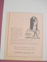 1924 Ad Luxite, Milwaukee, Wisc. Luxite Silk Lingerie - £6.26 GBP