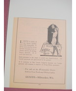 1924 Ad Luxite, Milwaukee, Wisc. Luxite Silk Lingerie - $7.99