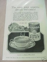 1926 Campbell's Soup Ad Your Appetite Always Welcomes - $7.99