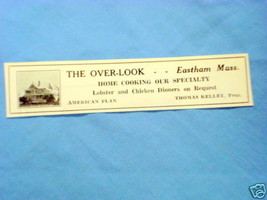 1927 Ad The Over-Look, Eastham, Mass. - $7.99