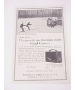 1925 Cine&#39;-Kodak Model B Camera Ad Eastman Kodak Co. - $10.96 CAD