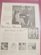 1930 Lux Soap Ad Featuring Clara Bow - £6.31 GBP