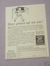1931 Ad Royal Gelatin Dessert How Grown-Up We Are! - £6.25 GBP