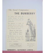 1939 Ad The Burberry Overcoat - $7.99