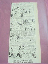 1939 Kellogg&#39;s All-Bran Alphonse and Gaston Cartoon Ad - £6.38 GBP