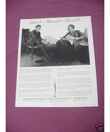 1937 Ad Metropolitan Life Insurance Company - $7.99