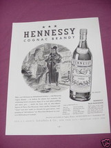 1937 Hennessy Cognac Brandy Ad - $7.99