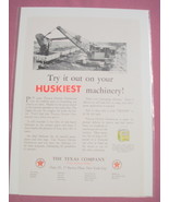 1930 Texaco Crater Compound Lubricant Ad - $7.99