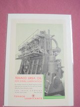 1930 Texaco USRA Oil For Diesel Lubrication Ad - £6.37 GBP