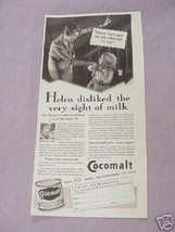 1931 Ad Cocomalt R. B. Davis Co., Hoboken, N. J. - £6.16 GBP