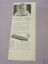 1931 Toothpaste Ad Colgate&#39;s Ribbon Dental Cream - £6.36 GBP