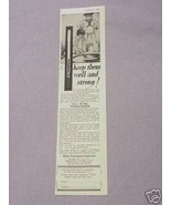 1931 Tycos Fever Thermometer Ad Taylor Instrument Co. - £6.24 GBP