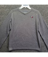 Abercrombie &amp; Fitch Mens Sz S Sweater A&amp;F 92 V Neck Pullover Cotton Blend - £19.03 GBP