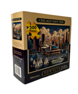 Dowdle Folk Art Puzzle Chicago Navy Pier 500 Piece Very Nice Jigsaw Fun - €10,20 EUR