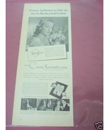1940 Woodbury Facial Soap Ad With Miss Sylvia Kissel - $10.95 CAD