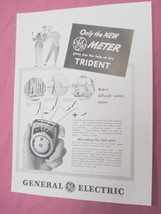 1949 Ad G-E Trident Exposure Meter General Electric - £6.33 GBP