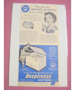 1940&#39;s/50&#39;s Deepfreeze Home Freezer Ad - £6.28 GBP