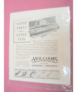 1941 Ad J. H. Williams &amp; Co. Williams Tool Sets - £6.28 GBP