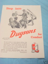 1945 South Africa Ad Dugson Clothing Manufacturers - £7.47 GBP