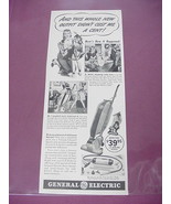 1940 General Electric Vacuum Cleaner Ad G.E. - $10.95 CAD
