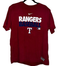 Nike Dri-Fit Texas Rangers  Baseball T-Shirt Size L GUC - £11.99 GBP