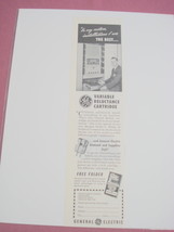 1951 General Electric Variable Reluctance Cartridge Ad - $7.99
