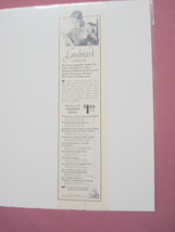 1951 Landmark Books Ad The First 10 Landmark Books - £6.36 GBP