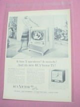 1954 New Rca Victor Tv Ad - $7.99