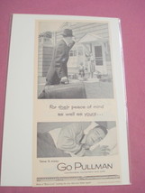 Take It Easy Go Pullman 1954 Railroad Ad - £6.27 GBP