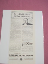 1951 Knights of Columbus, St. Louis, Mo. Ad - £6.37 GBP