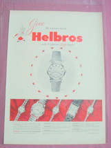 1953 Helbros Watch Co., Inc. Ad 6 styles Featured! - £6.28 GBP