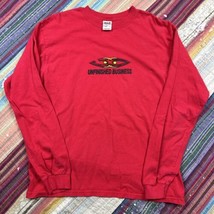 Vintage Unfinished Business Y2K Movie Long Sleeve Shirt Graphic Logo Size Large - $34.64