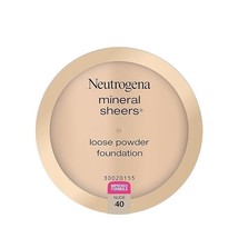 NEUTROGENA MINERAL SHEERS LOOSE POWDER FOUNDATION NUDE  40 NEW - £8.69 GBP