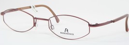 Vintage Rodenstock R 4450 A Licht Burgundy Brille 49-20-135 (Notizen) - $75.88