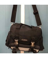 Canon 100-DG Digital Gadget Bag black and silver spots for lenses etc 12... - $86.76 CAD