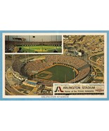 Vintage Postcard Texas Arlington Baseball Stadium Texas Rangers - £7.81 GBP