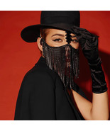 Creative Mysterious Diamond Tassel Mask - $570.01 MXN