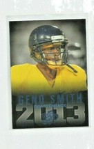 GENO SMITH (New York Jets) 2013 PRESS PASS BLUE FOIL PARALLEL PRE-ROOKIE... - £3.92 GBP