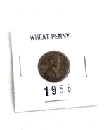 1956 Wheat Penny Collectible Coins - $307.87 MXN