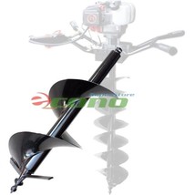 12&quot; 300mm Hard Soil Earth Auger Drill Bit Post Hole Bits 24&quot; 2 Feet Depth - $57.99