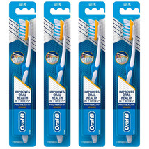Pack of (4) New ORAL-B Pro Health Clinical Pro Flex Soft Toothbrush - £10.46 GBP