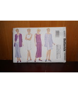 Butterick Pattern # 6005 Fast &amp; Easy Size 8-10-12 Dress  New Uncut   1999 - £6.25 GBP