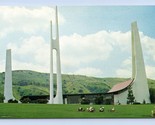 Rose Hills Memorial Park Neuf Chapel Whittier Ca Unp Chrome Carte Postal... - $4.04