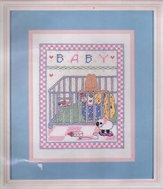 Bucilla Daisy Kingdom Stamped Cross Stitch Kit #40621 Playpen Bunny NEW ... - £13.74 GBP