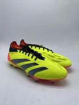 Adidas Men’s Predator Elite FG Soccer Yellow/Pink IF5441 Men’s Sizes 8-13 - $144.95