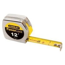 NEW CASE OF (6) STANLEY 33-312 3/4&quot; X 12&#39; FOOT POWERLOCK TAPE MEASURE RULER - £79.32 GBP