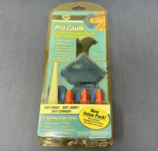 DAP Pro Caulk 8pc Caulking Tool Kit: 3 Caps/Nozzle/Removal Tool/3 Sealin... - $9.49